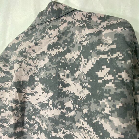 NWT Defender M US Military Combat Uniform Coat Jacket Size XL Green Camouflage - Picture 5 of 7